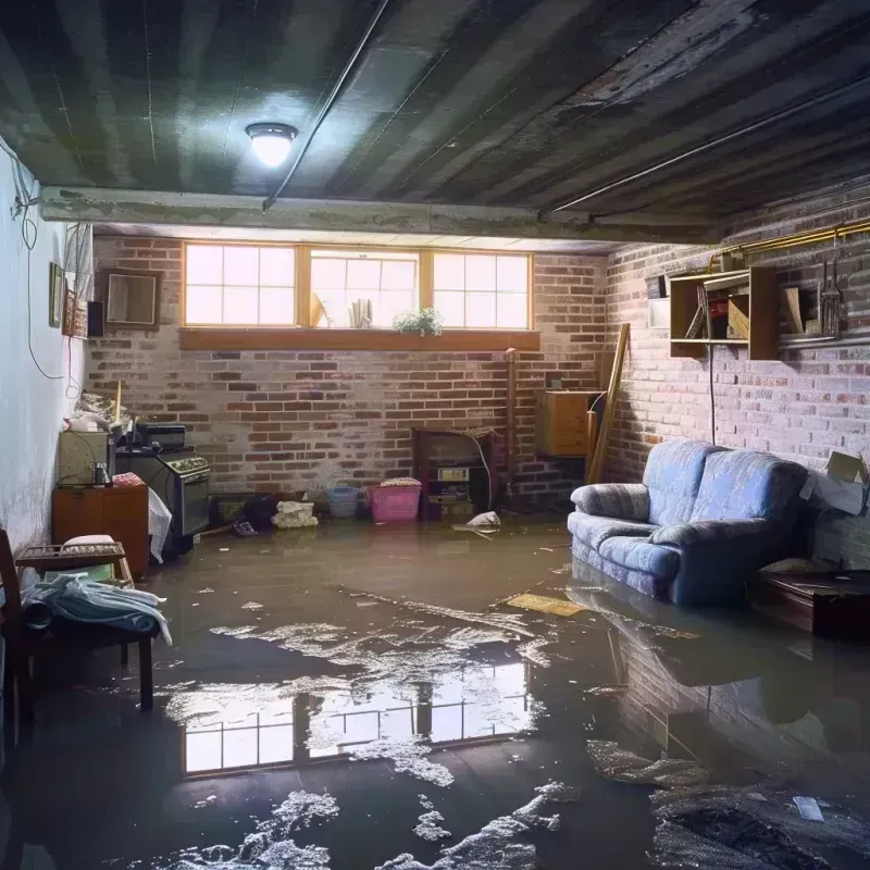 Flooded Basement Cleanup in Lisbon, CT